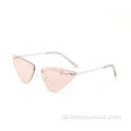 7044 Custom Logo klare uv400 trendige Sonnenbrille für Damen